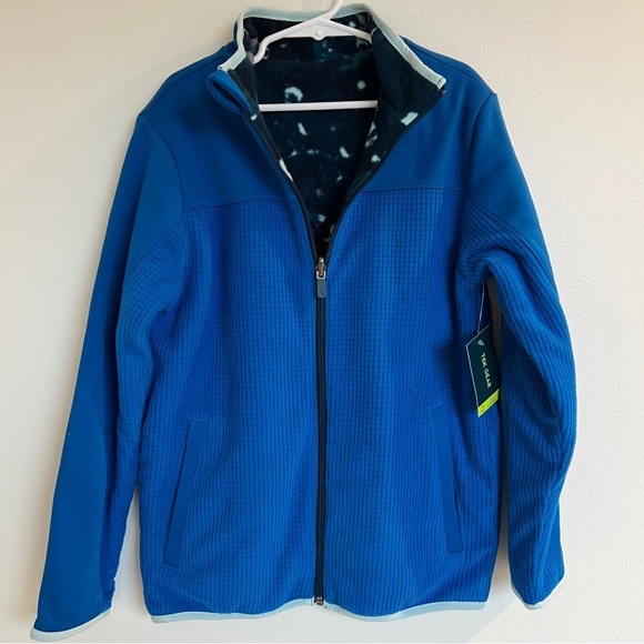 Tek Gear Microfleece Reversible Fleece Jacket NWT! - Picture 3 of 7
